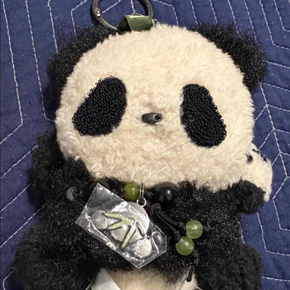 POP MART Skullpanda Lazy Panda Plush Pendant - Picture 7 of 9